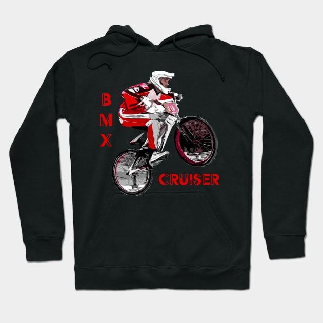 bmx cruiser Hoodie by rickylabellevie